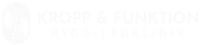 Kropp & Funktion – Naprapat Halmstad, Ängelholm och Hyltebruk Logotyp
